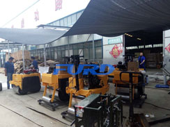 福瑞得微動態(tài)--手扶雙輪壓路機，手推式井蓋切割機，手扶抹光機等包裝發(fā)貨